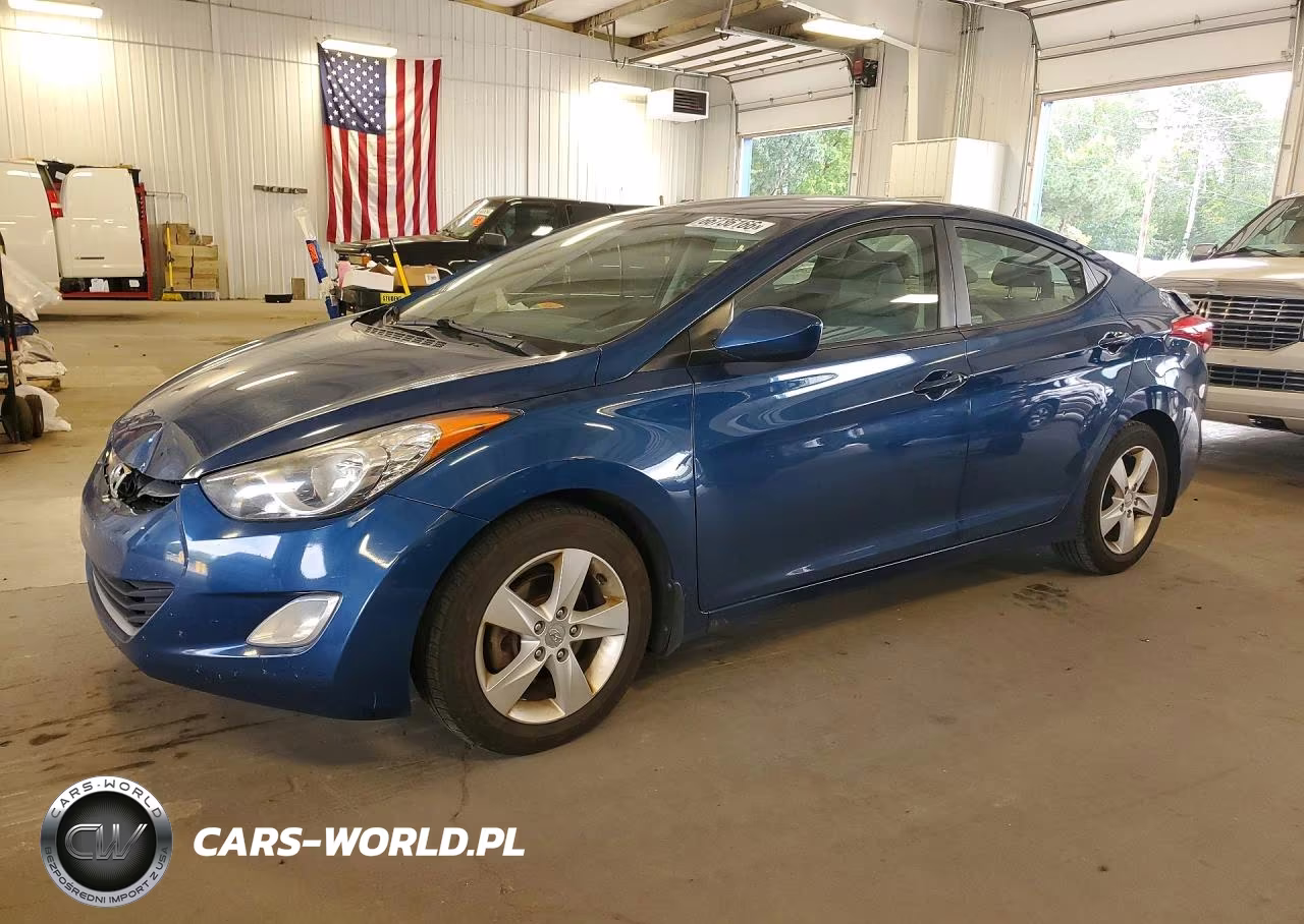2013 Hyundai Elantra Gls VIN:KMHDH4AE5DU951803 - 1