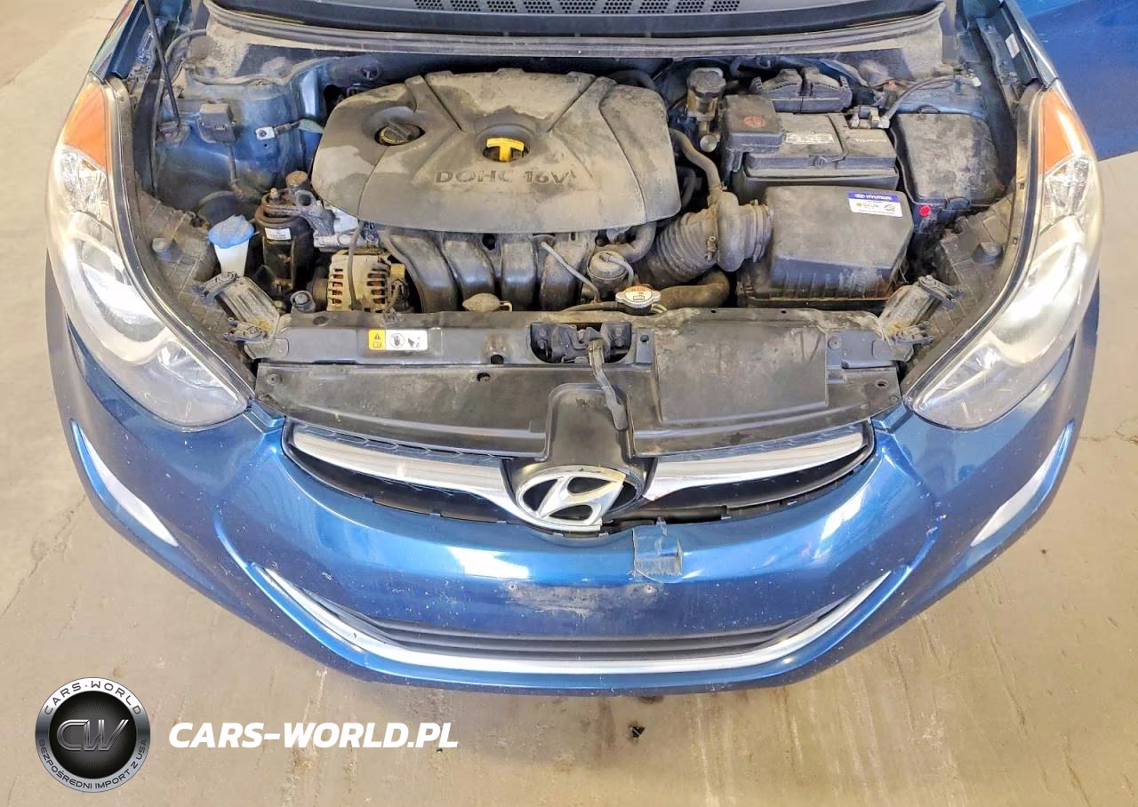 2013 Hyundai Elantra Gls VIN:KMHDH4AE5DU951803 - 11