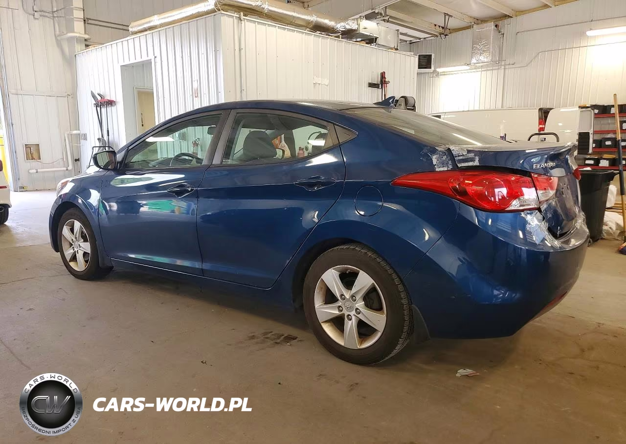 2013 Hyundai Elantra Gls VIN:KMHDH4AE5DU951803 - 2