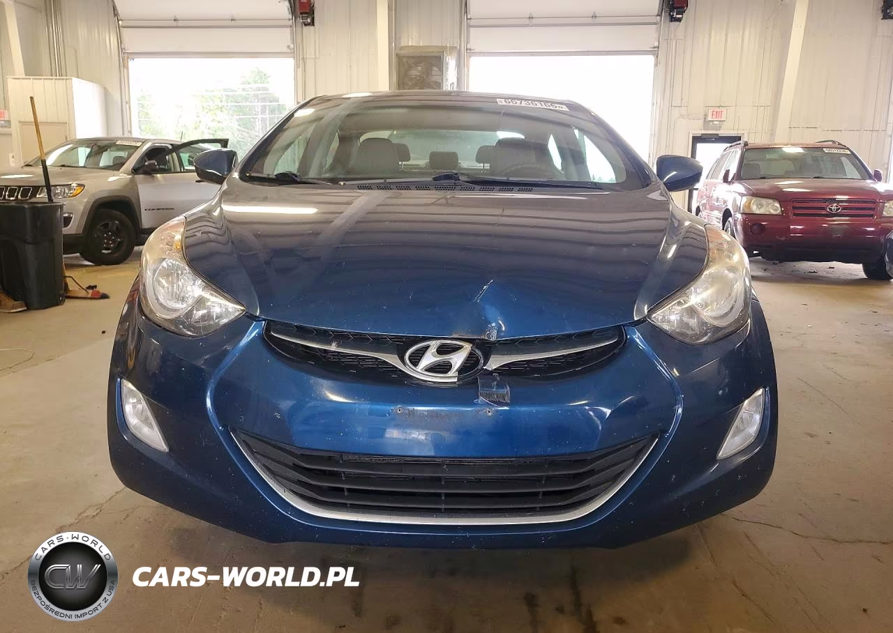 2013 Hyundai Elantra Gls VIN:KMHDH4AE5DU951803 - 5
