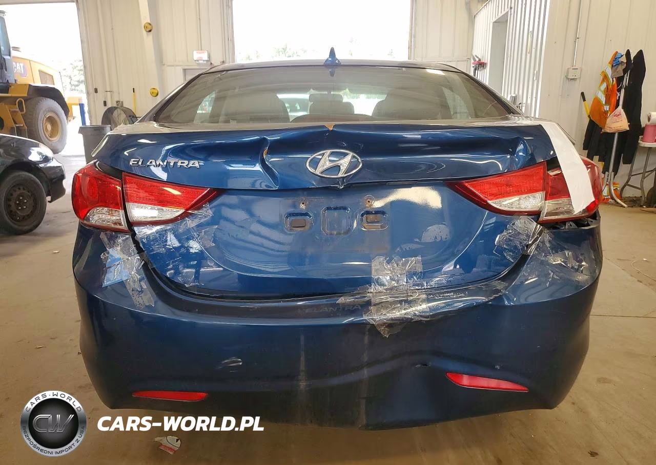 2013 Hyundai Elantra Gls VIN:KMHDH4AE5DU951803 - 6