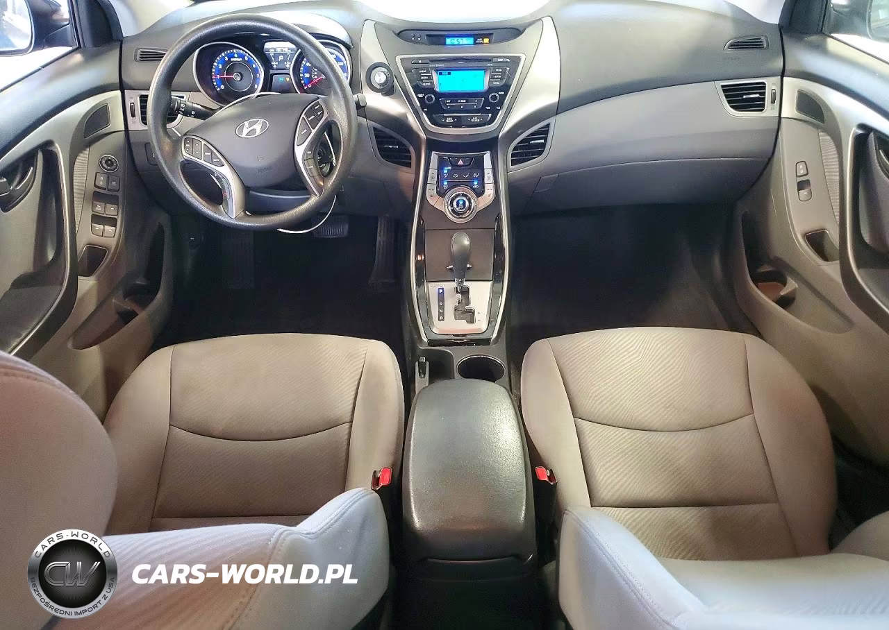 2013 Hyundai Elantra Gls VIN:KMHDH4AE5DU951803 - 8