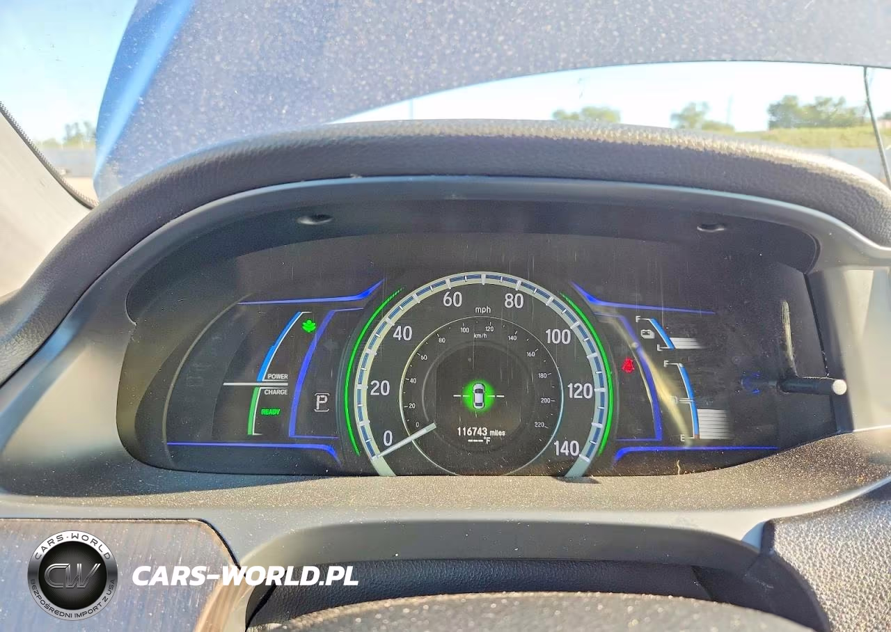 2015 Honda Accord Touring Hybrid VIN:1HGCR6F70FA008906 - 9