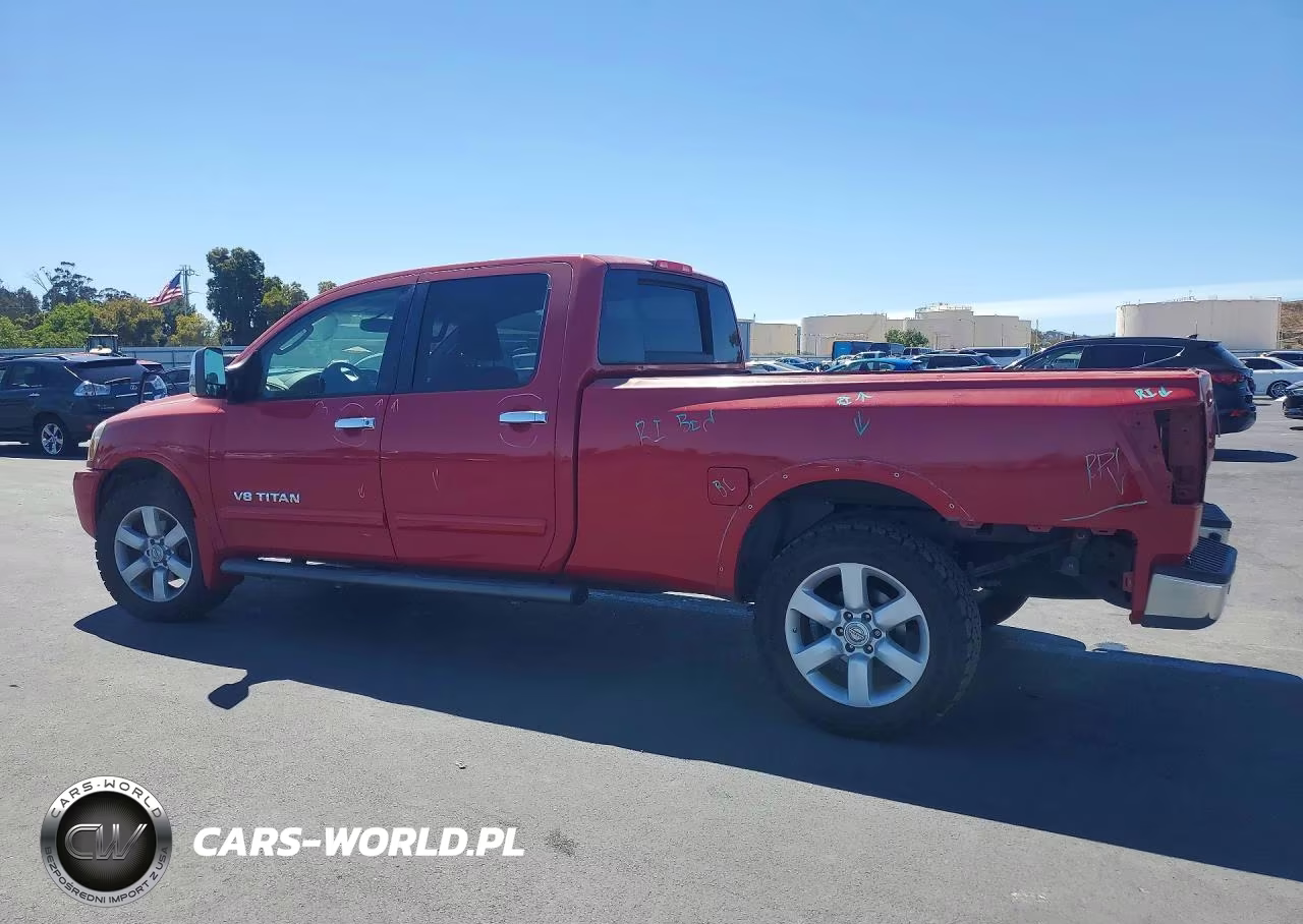 2008 Nissan Titan Xe VIN:1N6AA07F18N334237 - 2