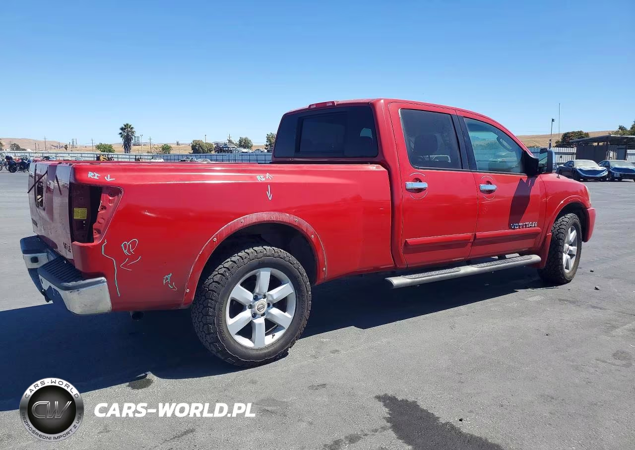 2008 Nissan Titan Xe VIN:1N6AA07F18N334237 - 3