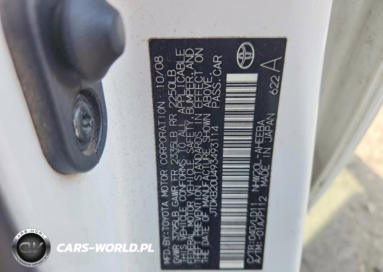 2009 Toyota Prius VIN:JTDKB20U493493114 - 13