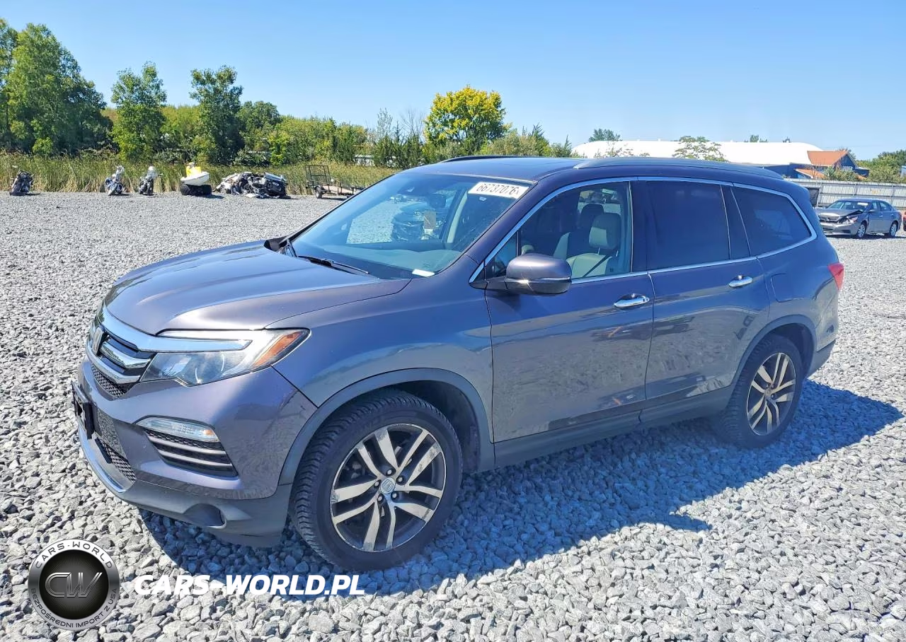 2017 Honda Pilot Touring VIN:5FNYF6H95HB018630 - 1