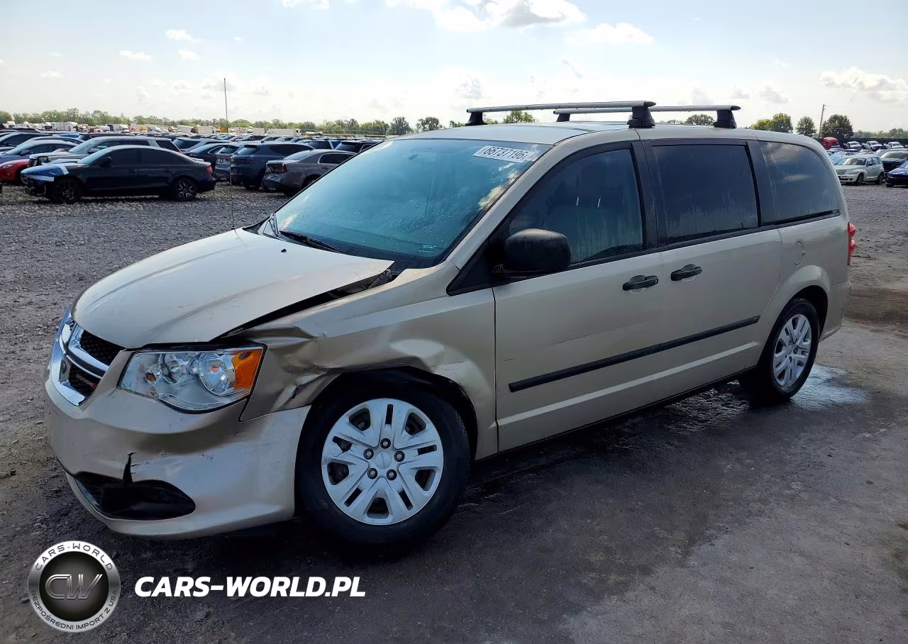 2014 Dodge Grand Caravan Se VIN:2C4RDGBG7ER350088 - 1