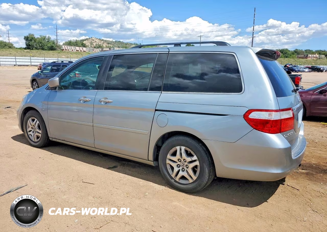 2007 Honda Odyssey Exl VIN:5FNRL38687B091314 - 2