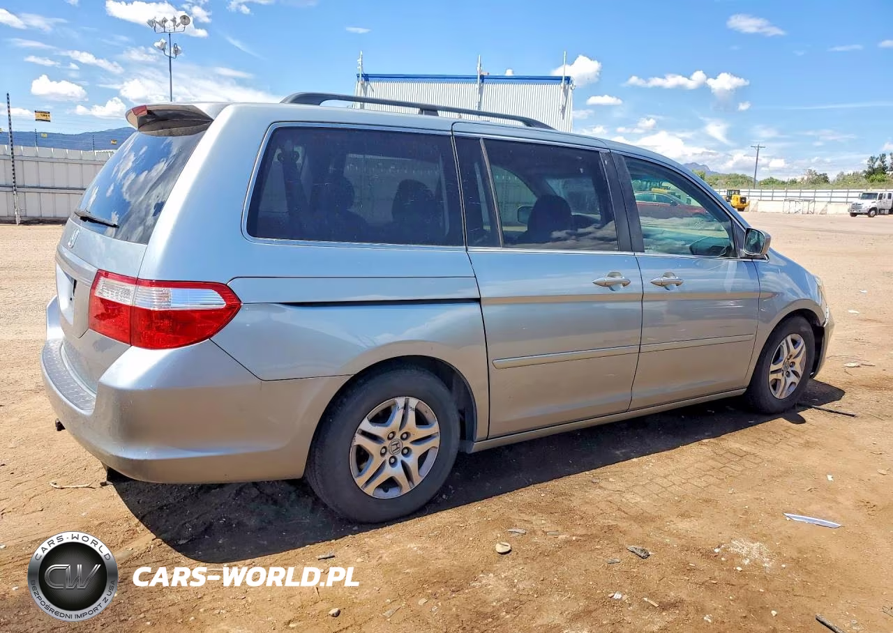 2007 Honda Odyssey Exl VIN:5FNRL38687B091314 - 3