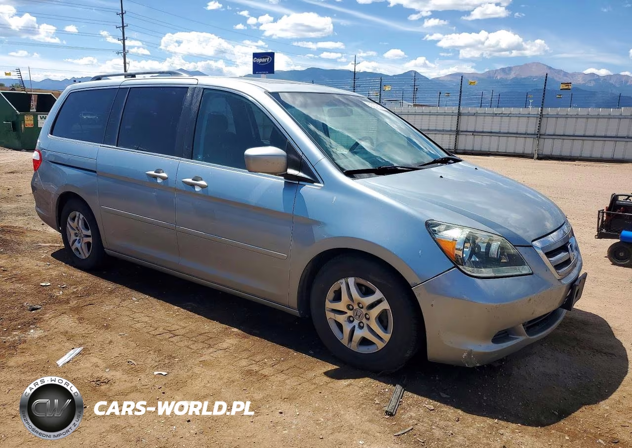2007 Honda Odyssey Exl VIN:5FNRL38687B091314 - 4