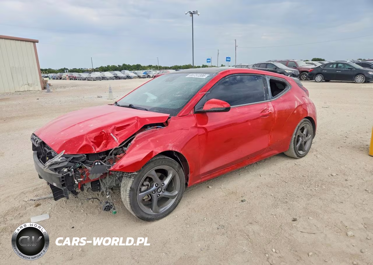 2019 Hyundai Veloster 2.0L VIN:KMHTG6AF3KU006011 - 1