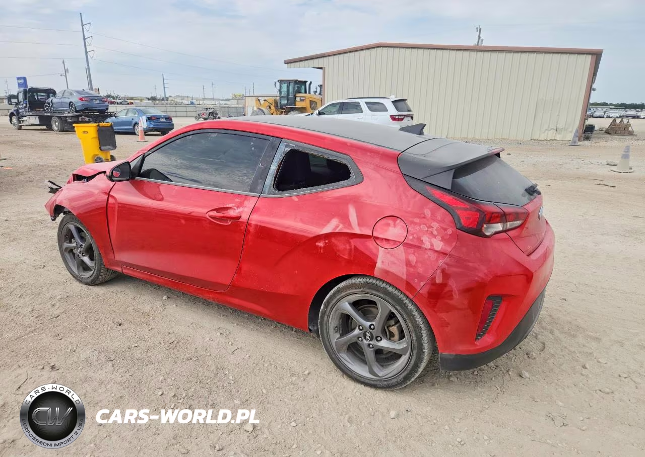2019 Hyundai Veloster 2.0L VIN:KMHTG6AF3KU006011 - 2