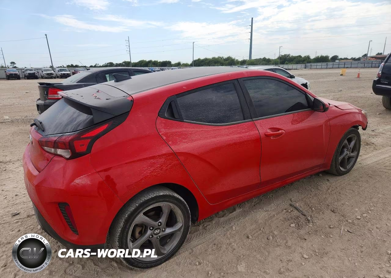 2019 Hyundai Veloster 2.0L VIN:KMHTG6AF3KU006011 - 3