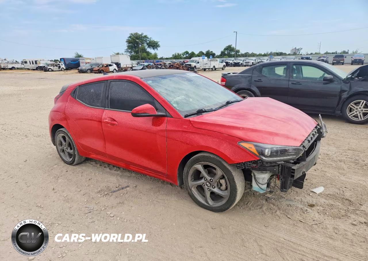 2019 Hyundai Veloster 2.0L VIN:KMHTG6AF3KU006011 - 4