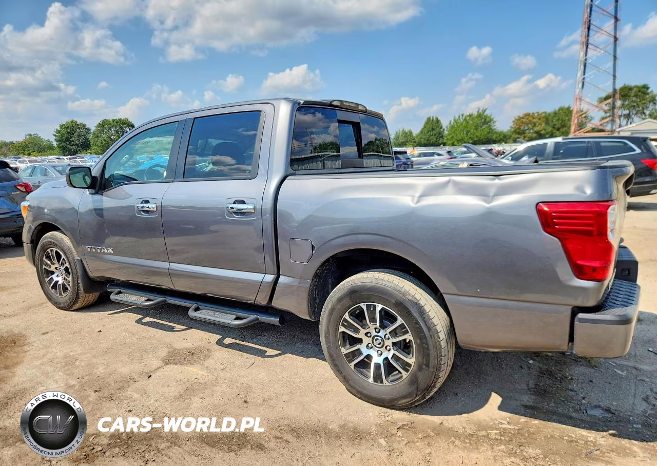 2021 Nissan Titan Sv VIN:1N6AA1EF3MN503242 - 2