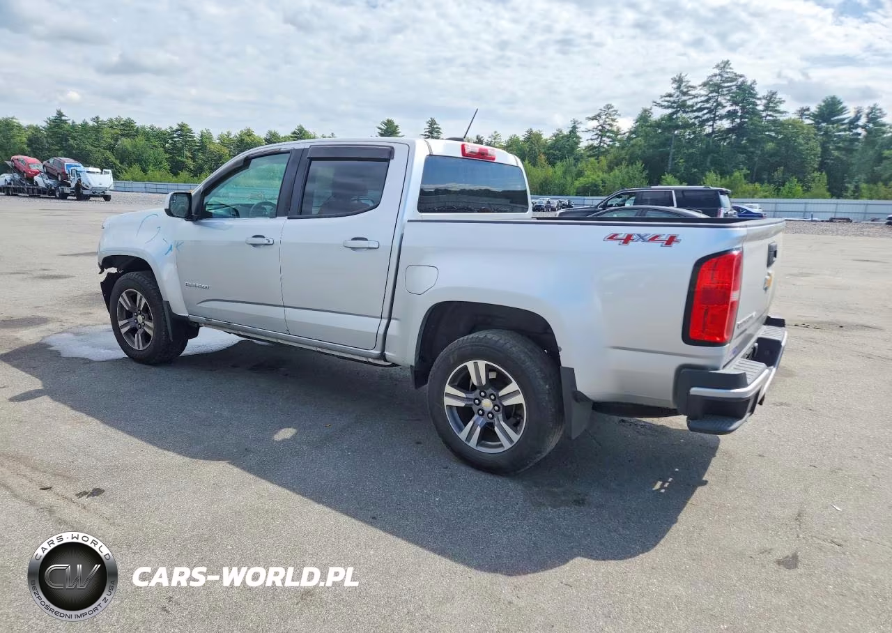 2018 Chevrolet Colorado VIN:1GCGTBEN0J1103985 - 2