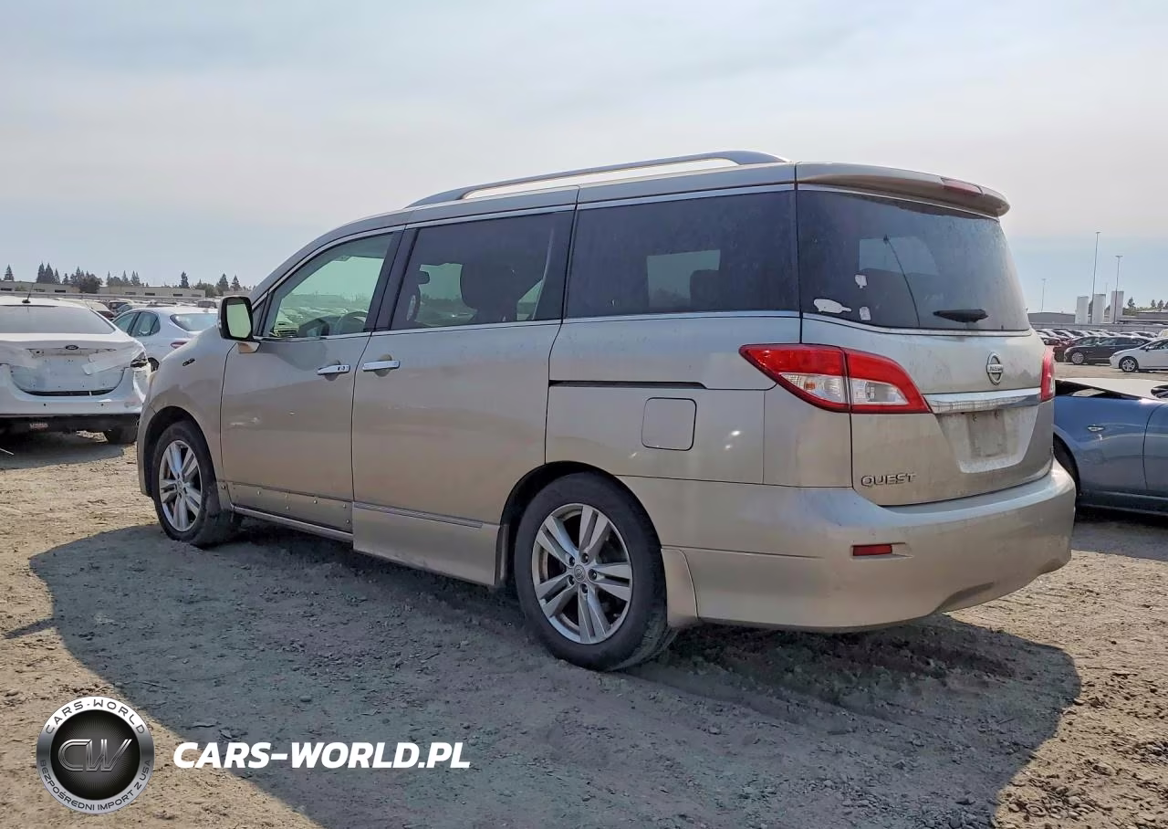 2012 Nissan Quest 3.5 S VIN:JN8AE2KP4C9038640 - 2