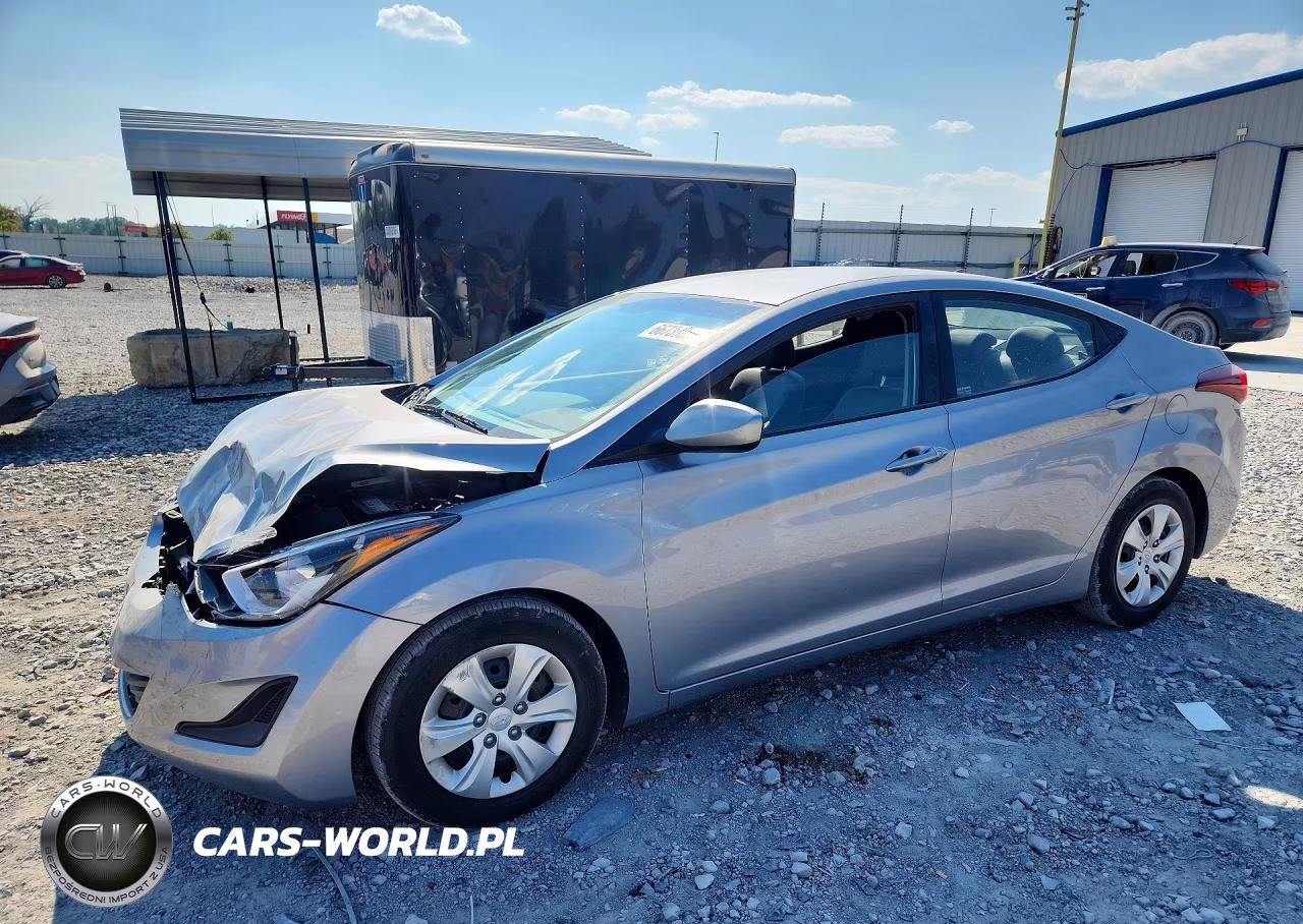 2016 Hyundai Elantra Se VIN:5NPDH4AE4GH670238 - 1