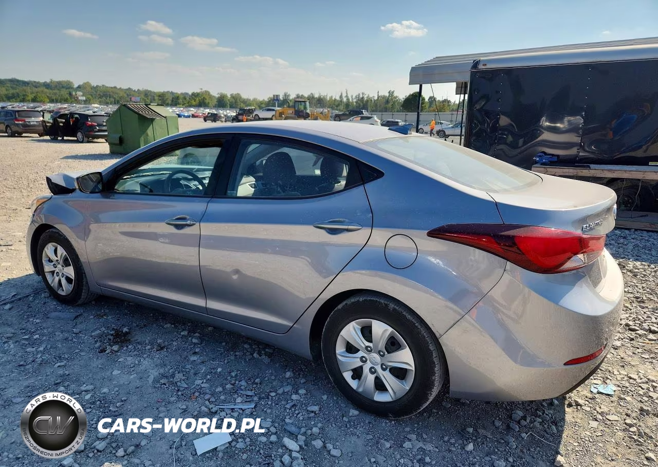 2016 Hyundai Elantra Se VIN:5NPDH4AE4GH670238 - 2