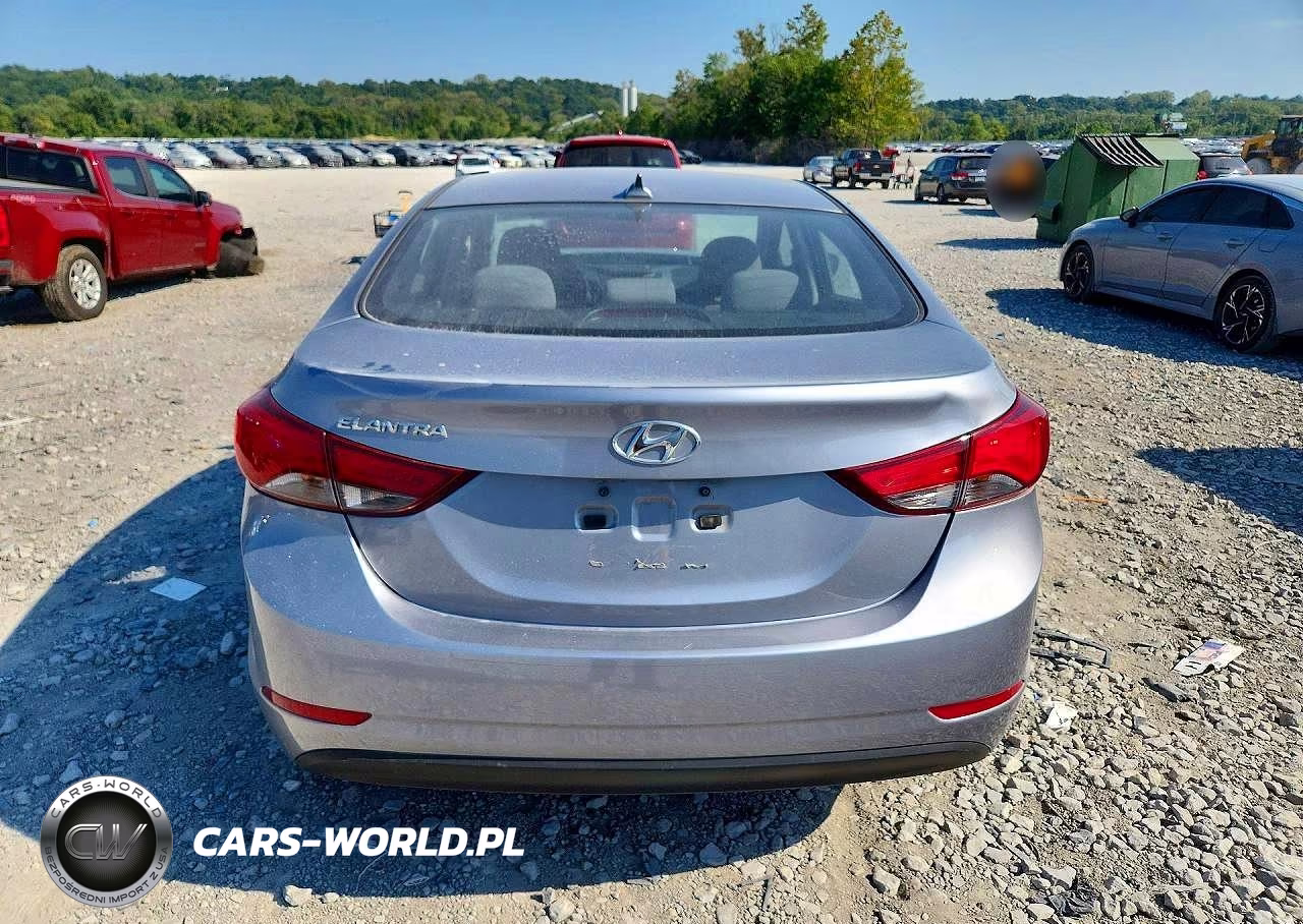2016 Hyundai Elantra Se VIN:5NPDH4AE4GH670238 - 6