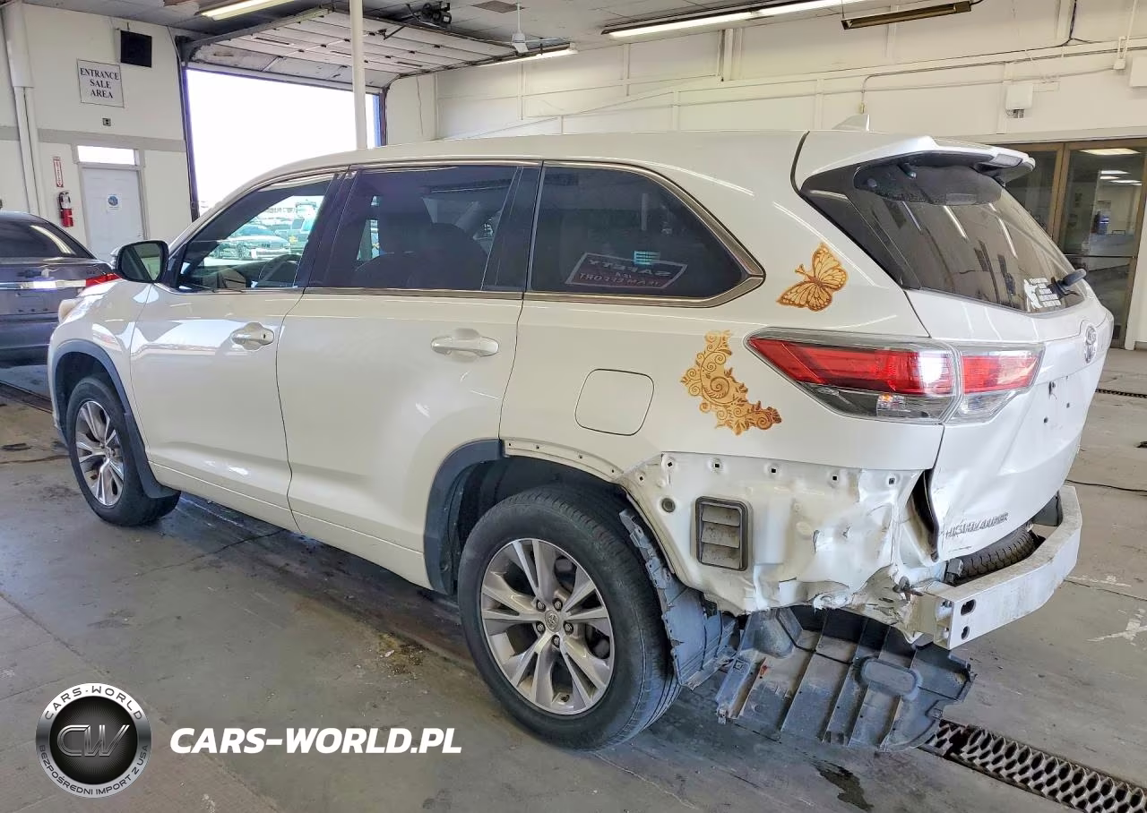 2014 Toyota Highlander Le Plus VIN:5TDBKRFH6ES030807 - 2
