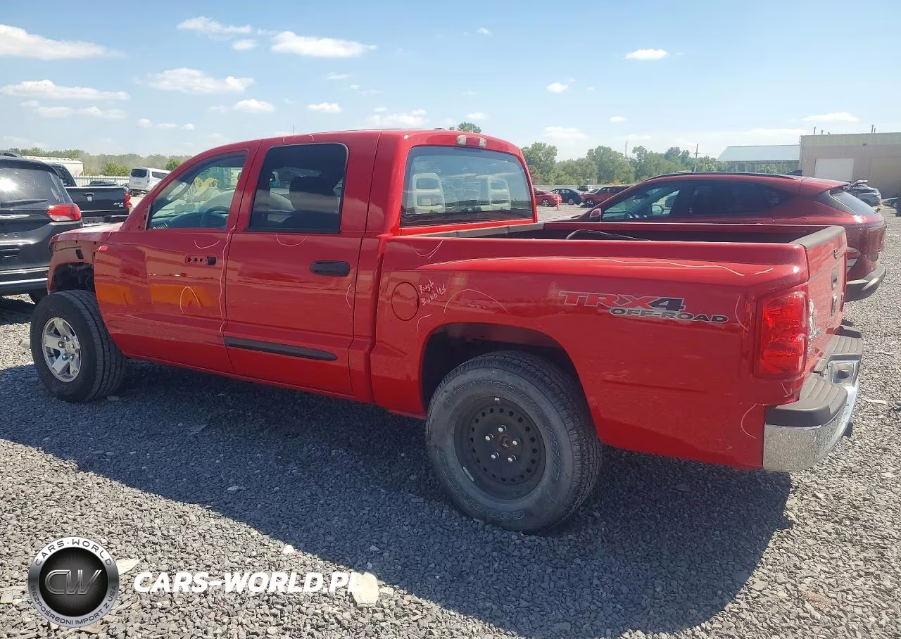 2006 Dodge Dakota Quad Slt VIN:1D7HW48N36S608168 - 2