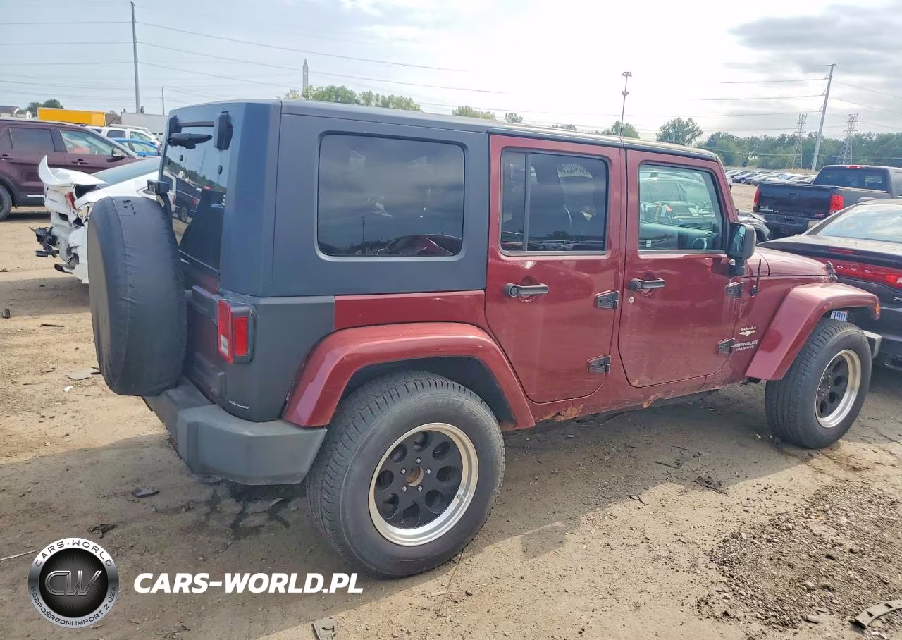 2008 Jeep Wrangler Unlimited Sahara VIN:1J4GA59118L648536 - 3