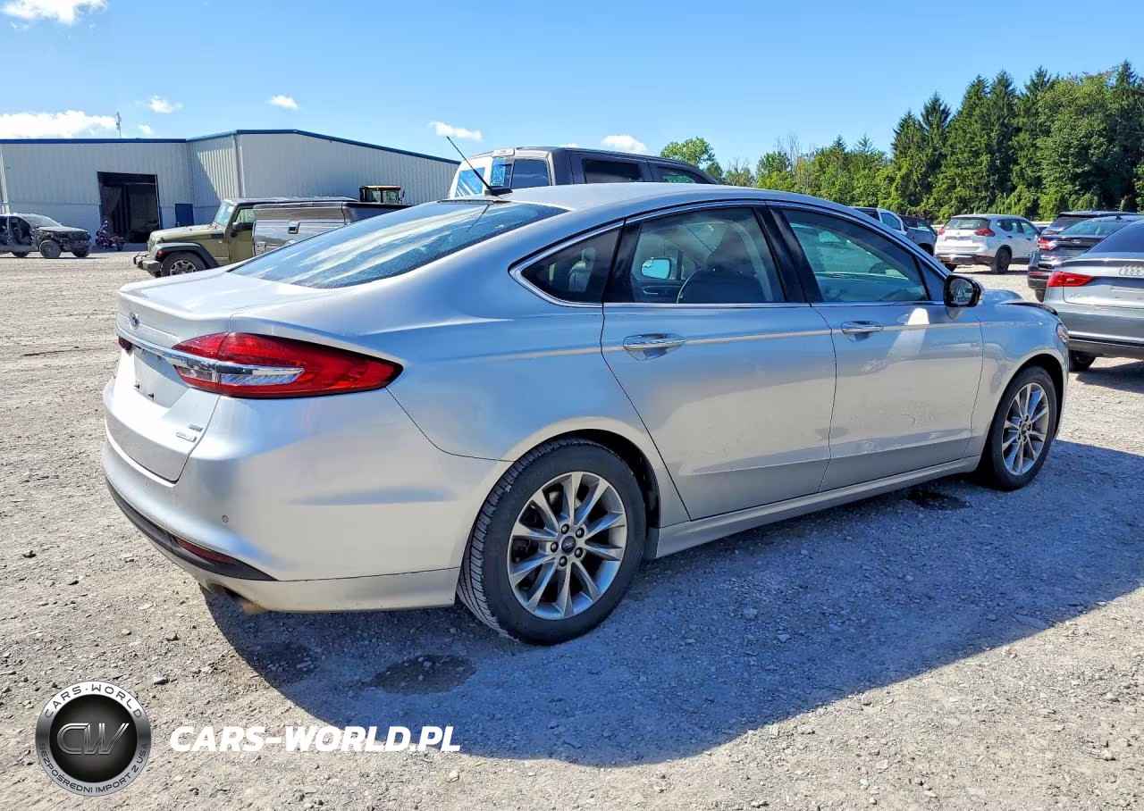 2017 Ford Fusion Se VIN:3FA6P0HD1HR291154 - 3