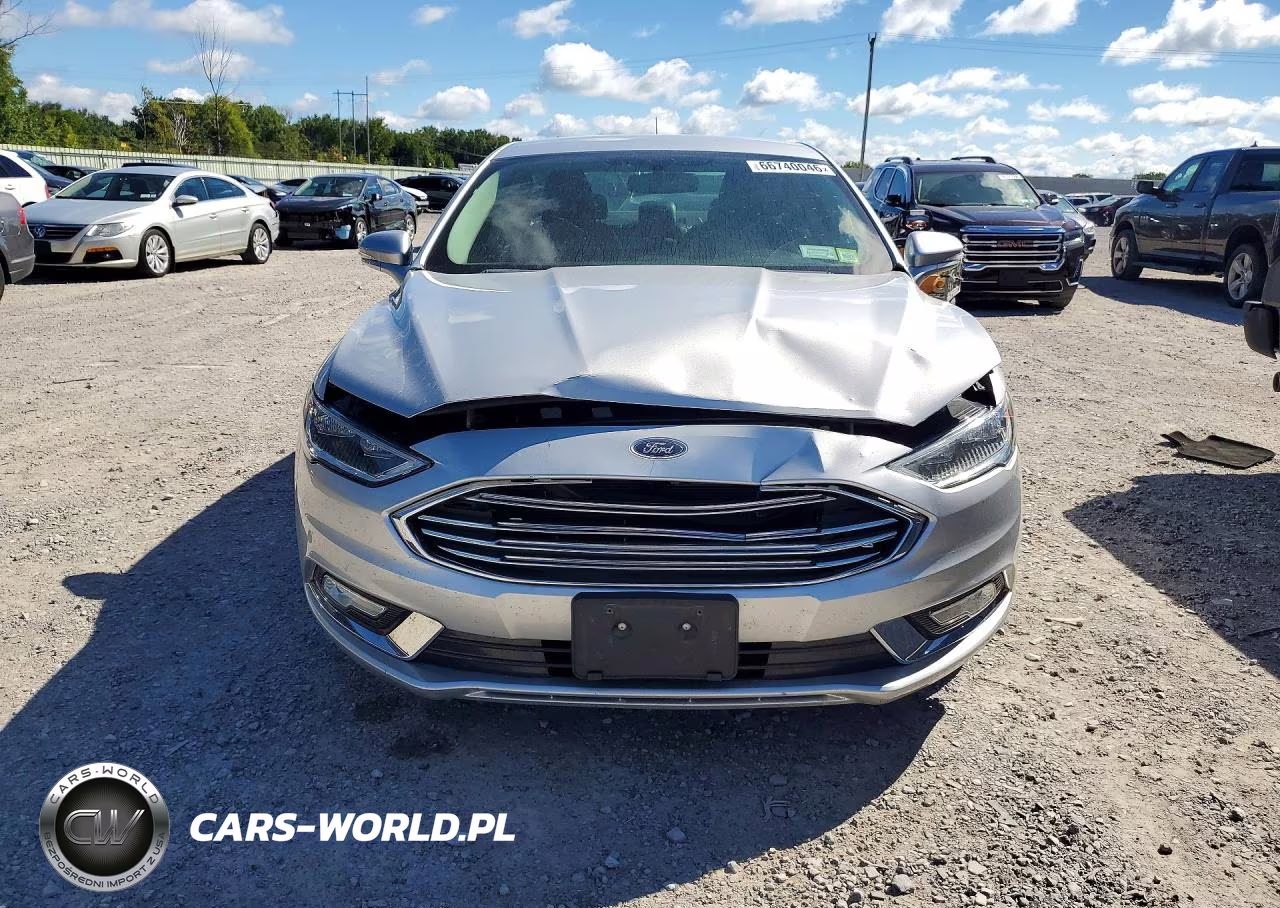2017 Ford Fusion Se VIN:3FA6P0HD1HR291154 - 5