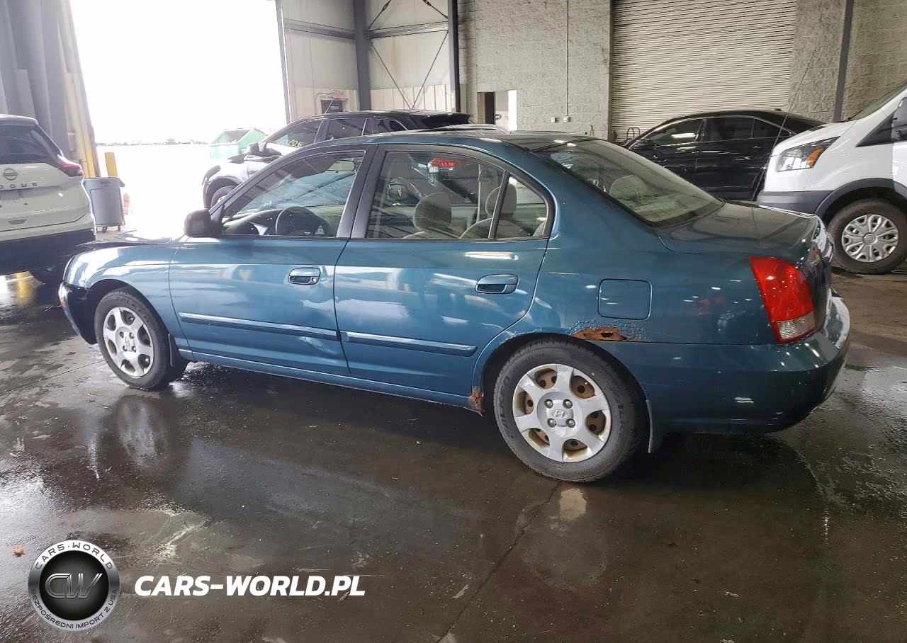 2003 Hyundai Elantra Gls VIN:KMHDN45D13U620497 - 2