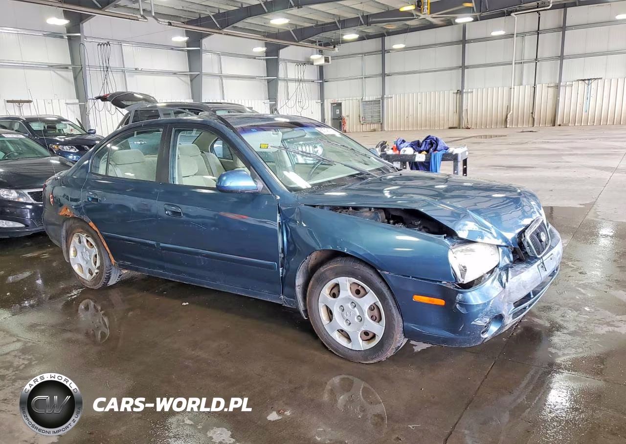 2003 Hyundai Elantra Gls VIN:KMHDN45D13U620497 - 4