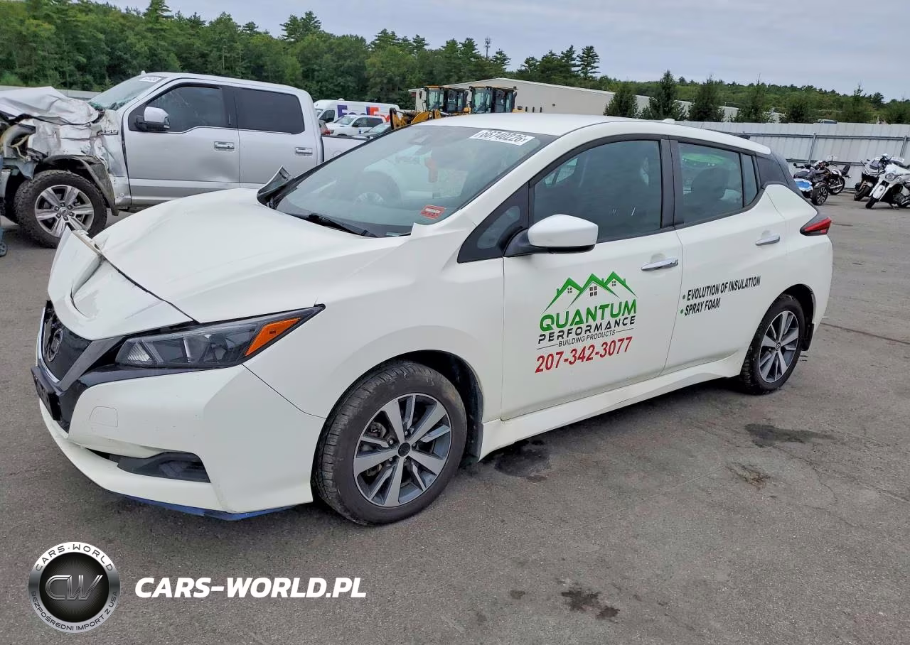 2021 Nissan Leaf S Plus VIN:1N4BZ1BVXMC556422 - 1