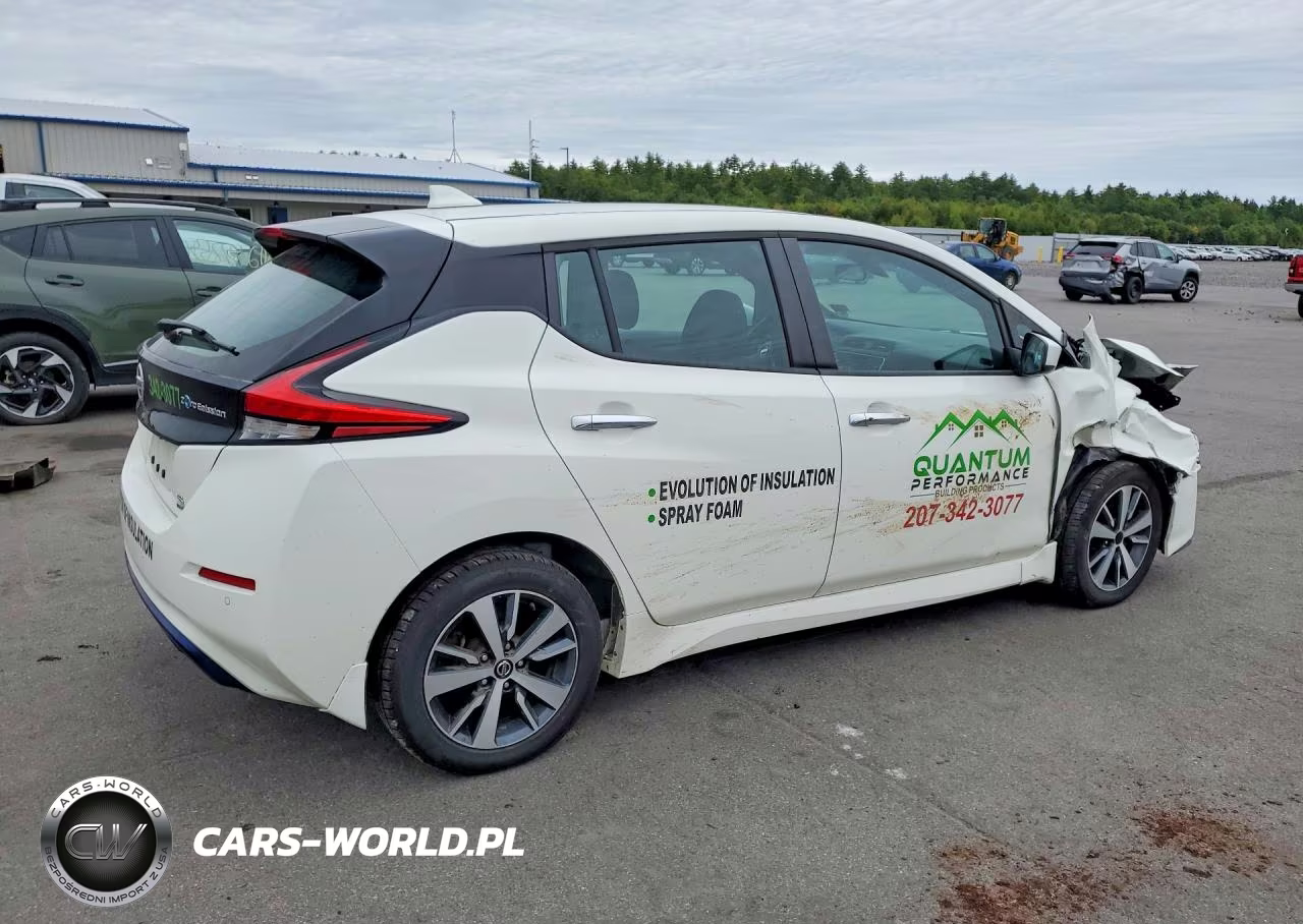 2021 Nissan Leaf S Plus VIN:1N4BZ1BVXMC556422 - 3
