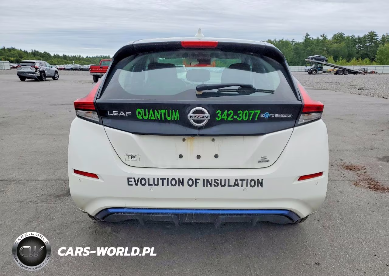2021 Nissan Leaf S Plus VIN:1N4BZ1BVXMC556422 - 6