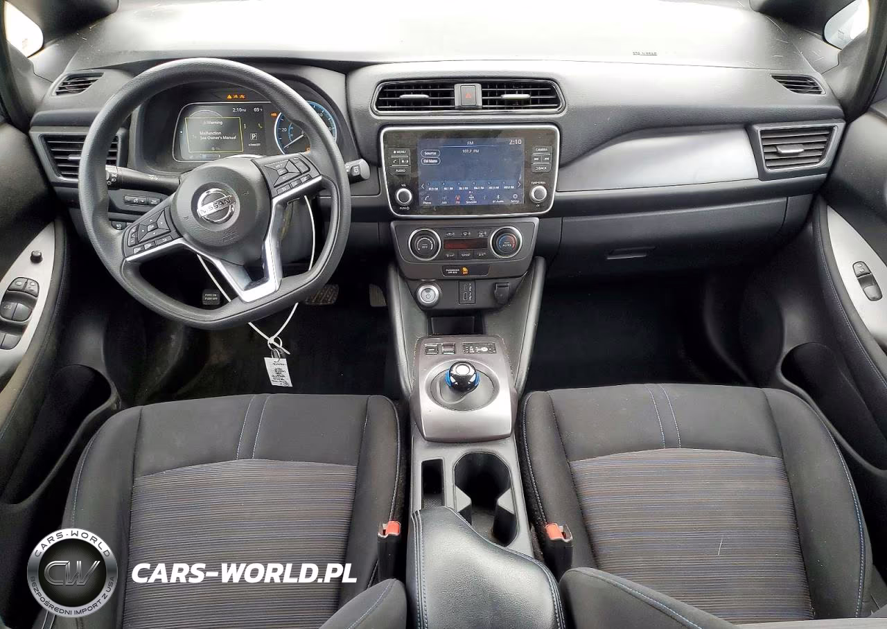 2021 Nissan Leaf S Plus VIN:1N4BZ1BVXMC556422 - 8