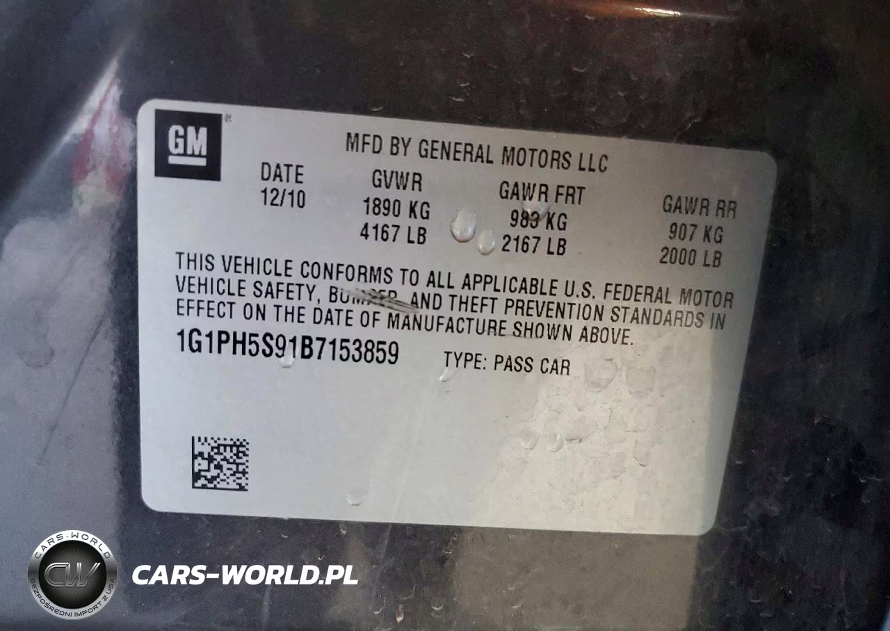 2011 Chevrolet Cruze Ltz VIN:1G1PH5S91B7153859 - 13