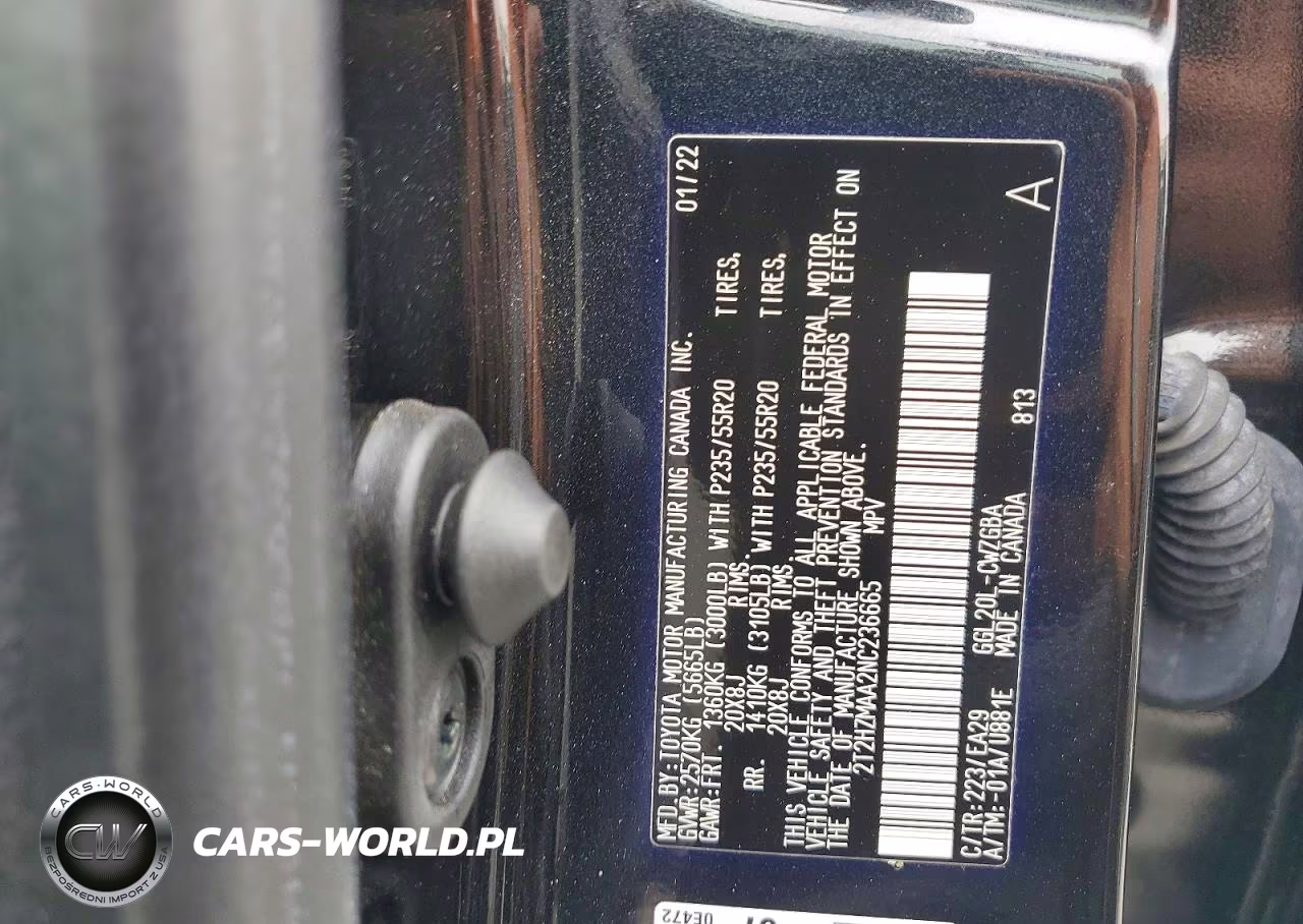 2022 Lexus Rx 350 VIN:2T2HZMAA2NC236665 - 13