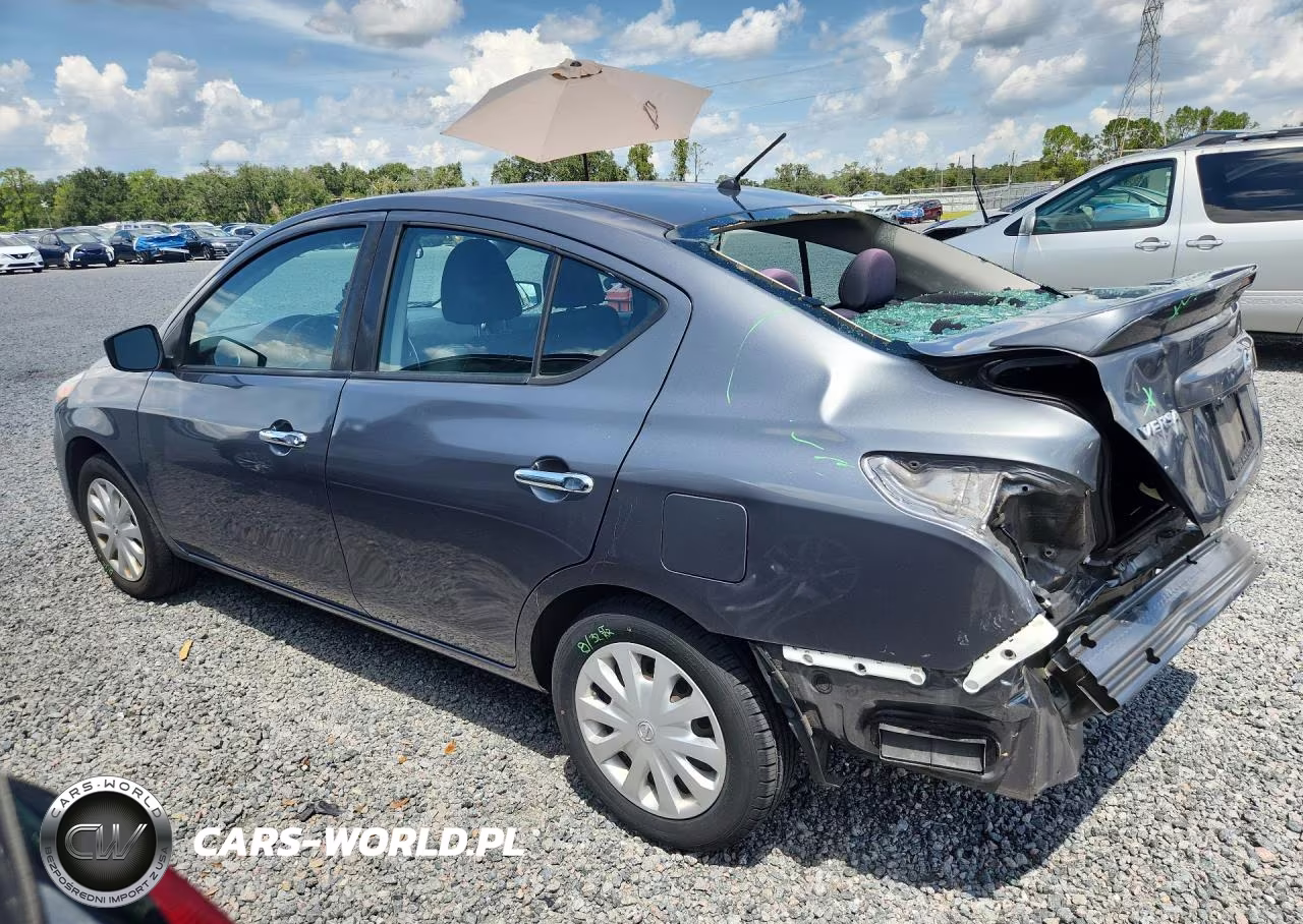 2017 Nissan Versa 1.6 Sv VIN:3N1CN7AP2HL829916 - 2