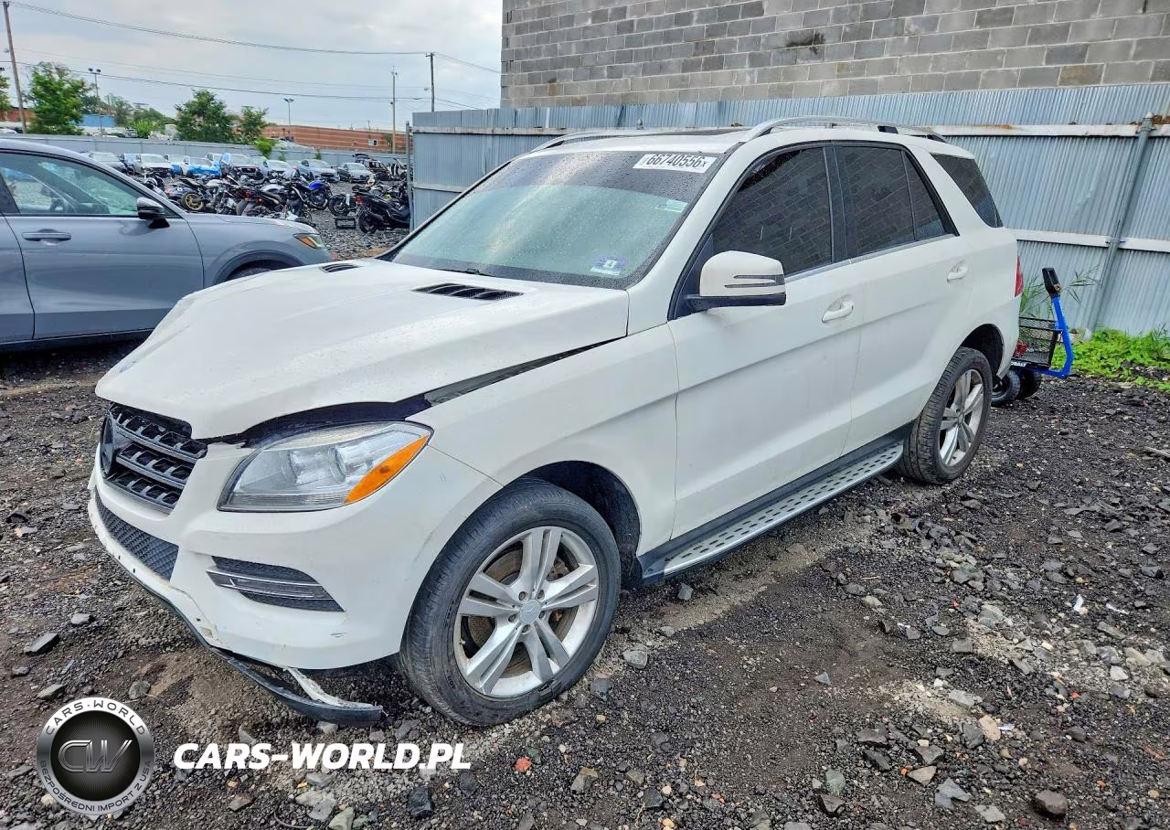 2014 Mercedes-Benz Ml 350 4Matic VIN:4JGDA5HBXEA390152 - 1