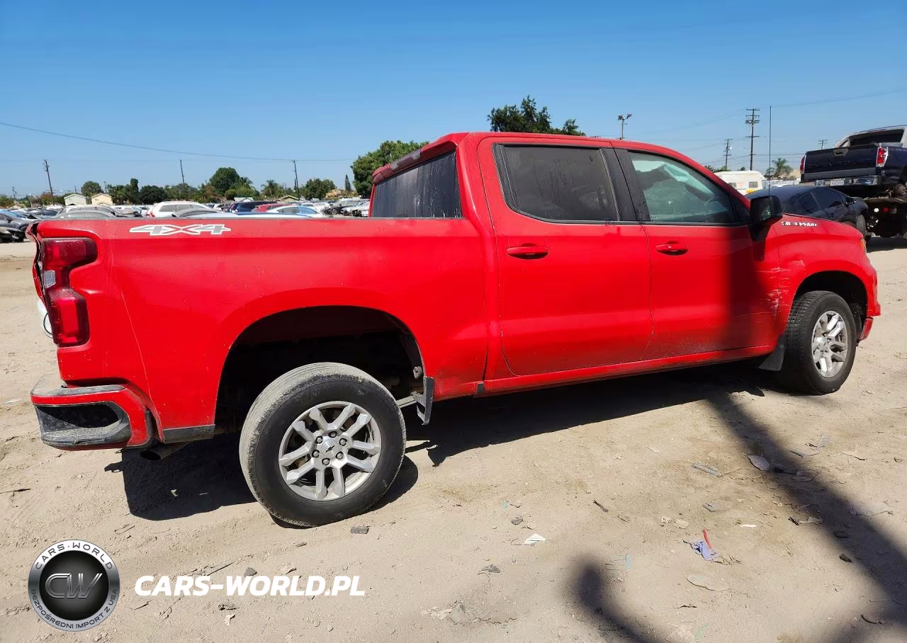 2023 Chevrolet Silverado K1500 Rst VIN:1GCUDEED6PZ331279 - 3