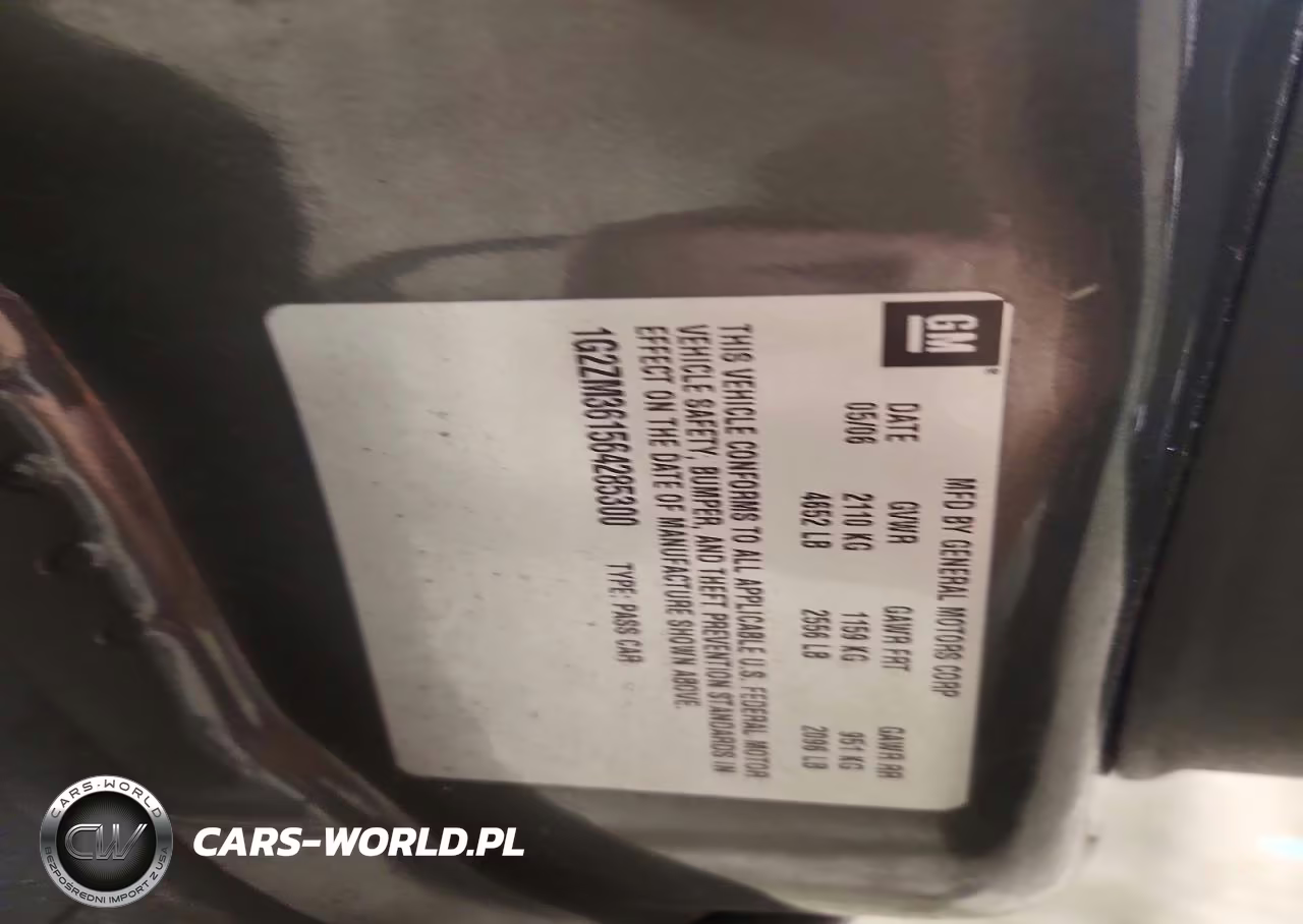 2006 Pontiac G6 Gtp VIN:1G2ZM361564285300 - 12