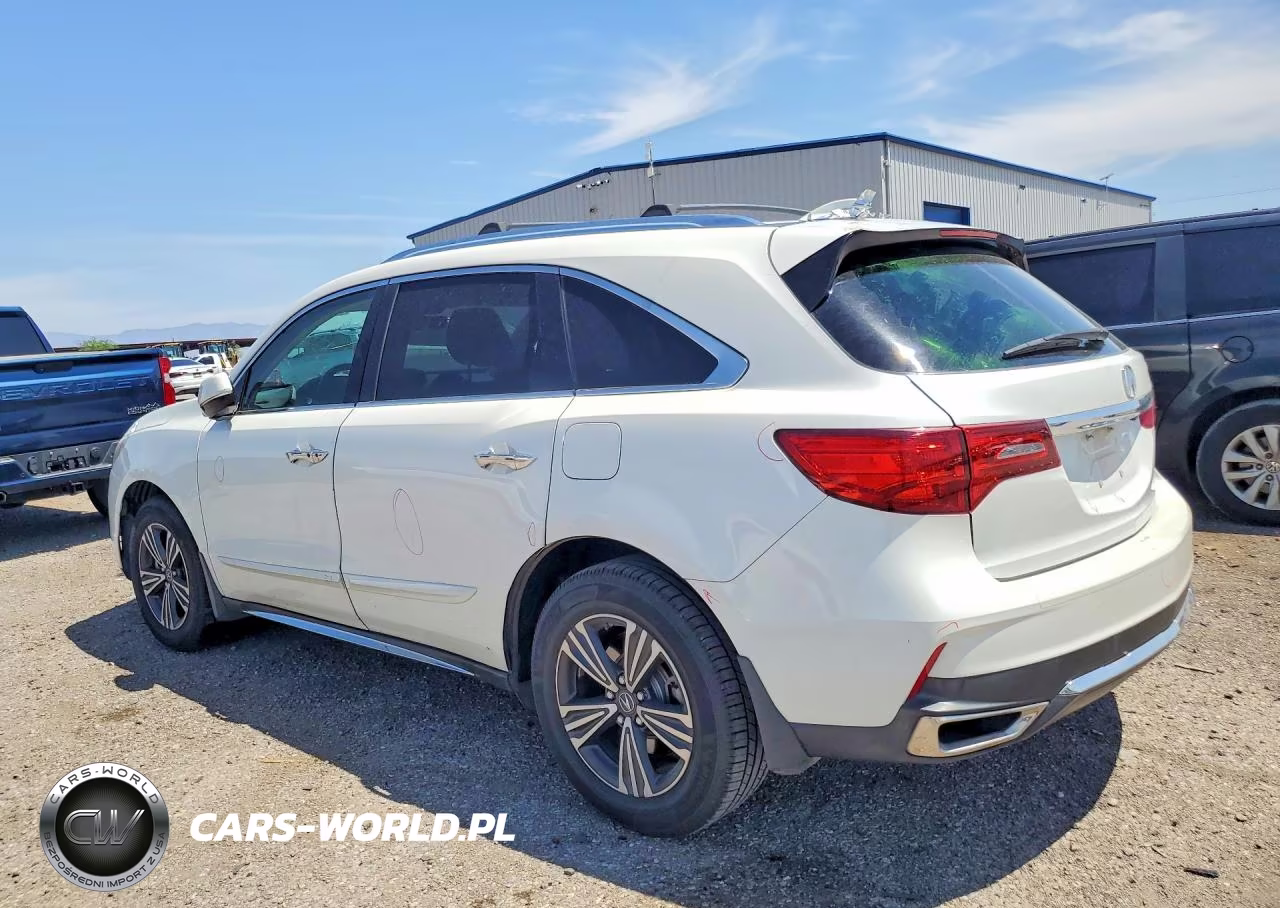 2017 Acura Mdx VIN:5J8YD3H3XHL001370 - 2
