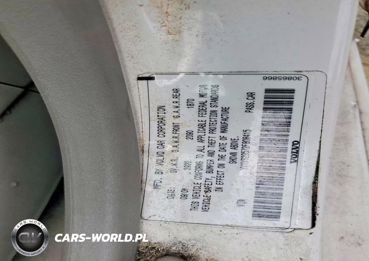 2002 Volvo S40 1.9T VIN:YV1VS29572F808415 - 12