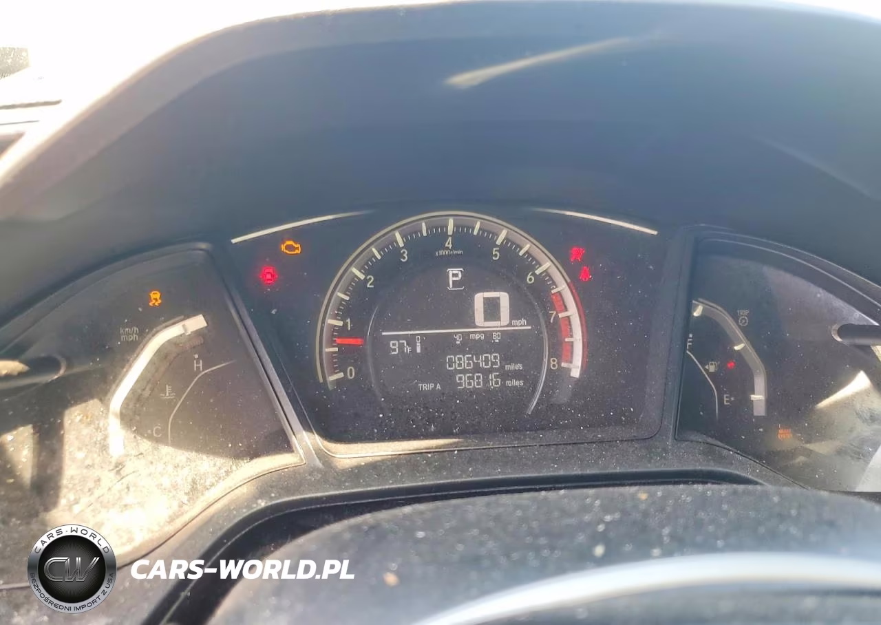2018 Honda Civic Lx VIN:SHHFK7H21JU236841 - 9