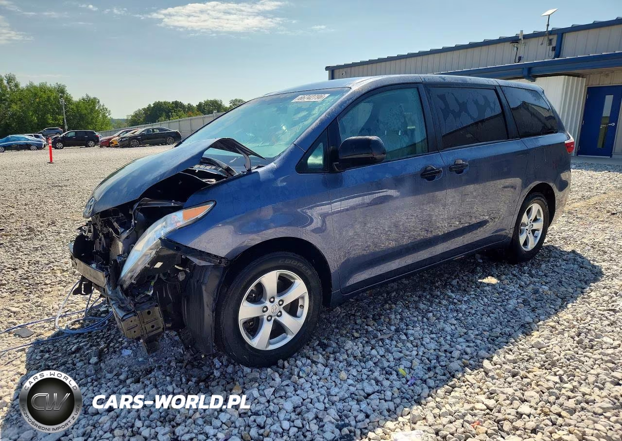2017 Toyota Sienna L 7-Passenger VIN:5TDZZ3DC9HS868767 - 1