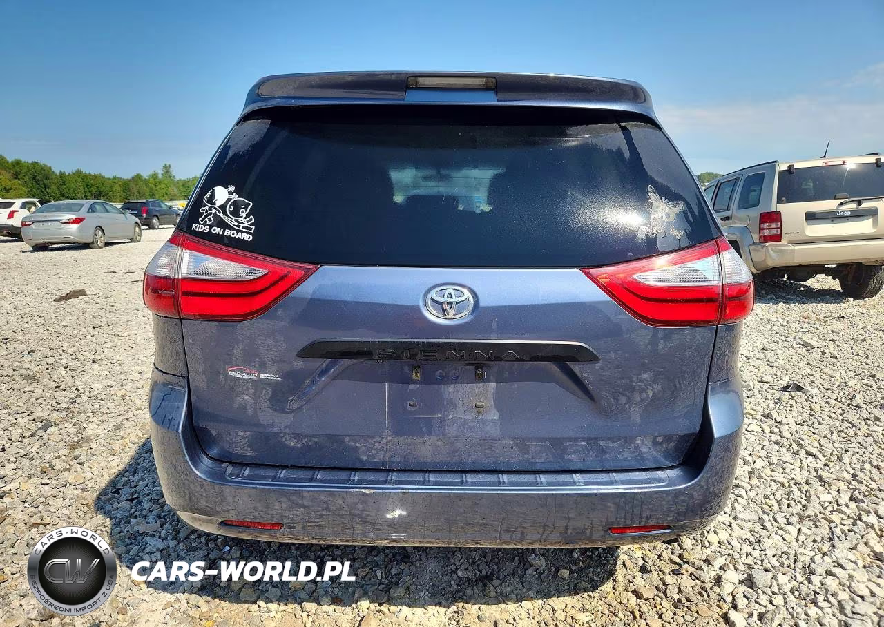2017 Toyota Sienna L 7-Passenger VIN:5TDZZ3DC9HS868767 - 6