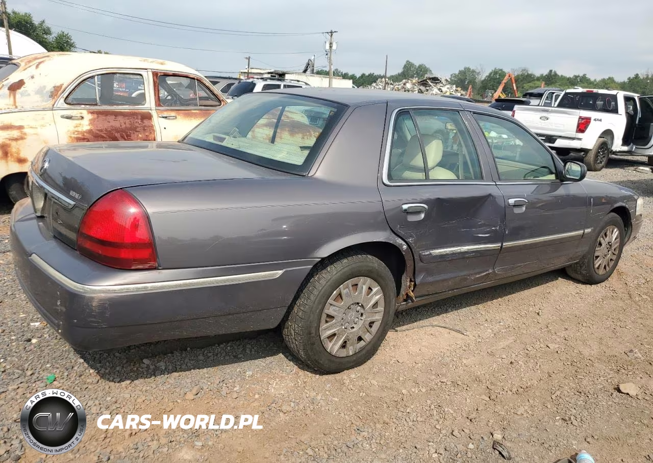 2007 Mercury Grand Marquis Gs VIN:2MEFM74W47X620432 - 3