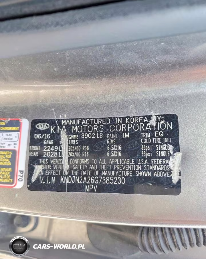 2016 Kia Soul Base VIN:KNDJN2A26G7385230 - 12