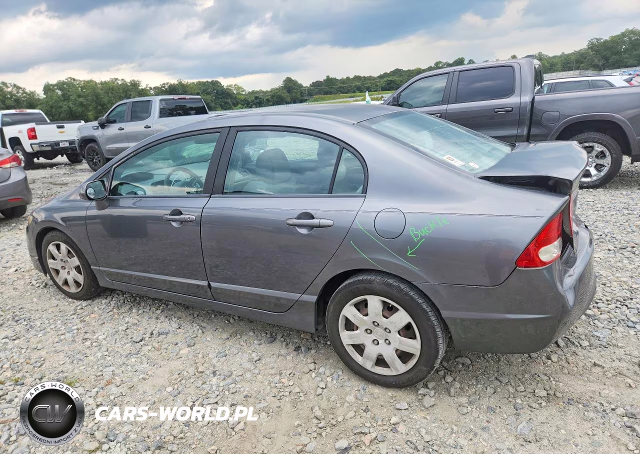 2010 Honda Civic Lx VIN:2HGFA1F51AH306896 - 2